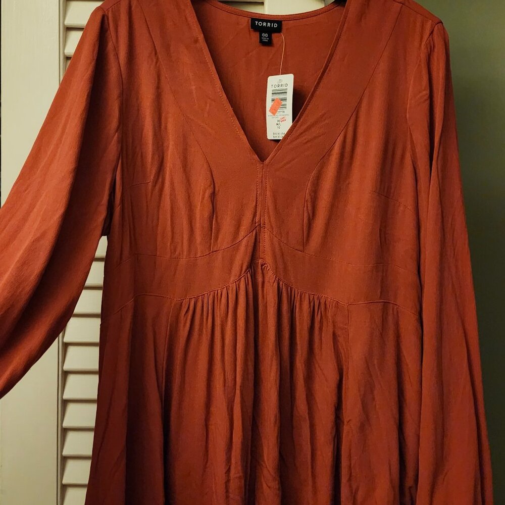 Torrid long sleeve babydoll